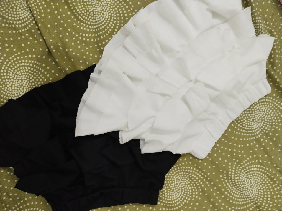 Kız Çocuk Siyah Fırfırlı Bolero - Görsel 2