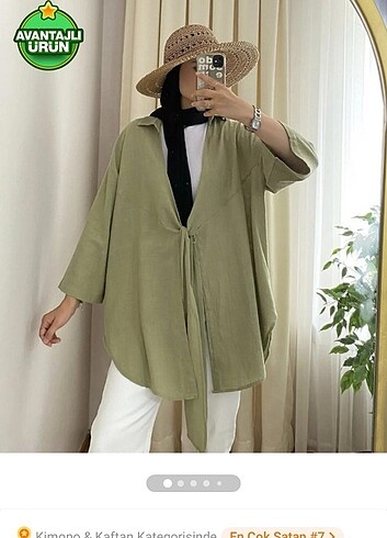 MERVELLION Kimono gömlek 