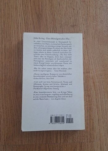 John Irving - Eine Mittelgewichts-Ehe Roman - Görsel 2