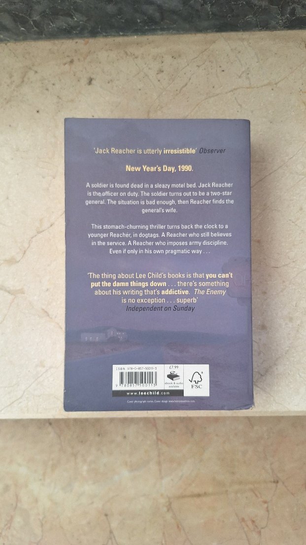 Lee Child - The Enemy Roman - Görsel 2