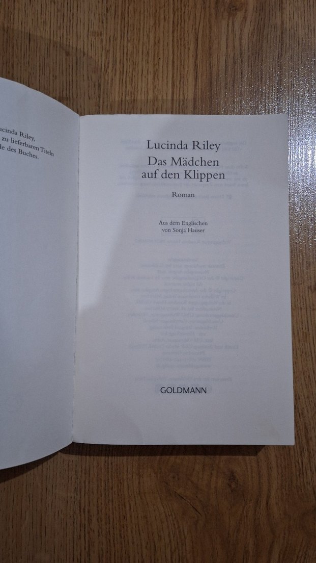 Lucinda Riley - Das Mädchen auf den Klippen Roman - Görsel 3
