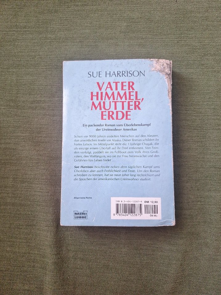 Vater Himmel, Mutter Erde - Sue Harrison Roman - Görsel 2