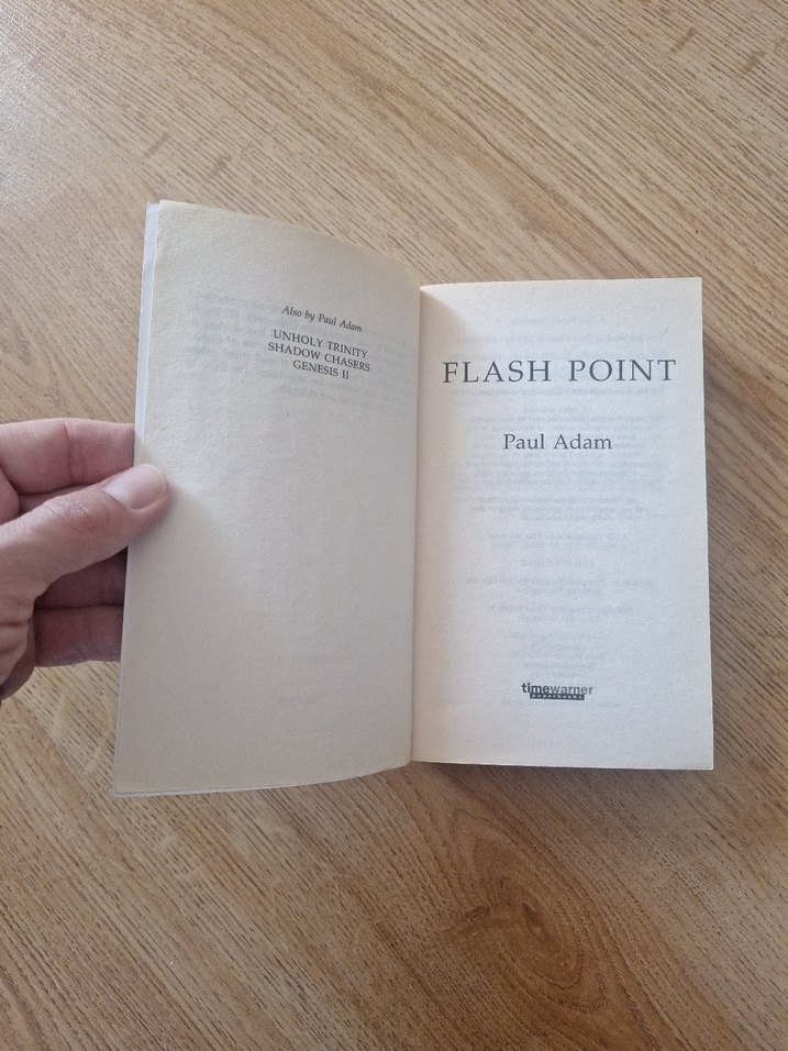 Flash Point - Paul Adam Roman - Görsel 3