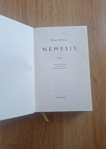 Jilliane Hoffman - Nemesis Roman - Görsel 3