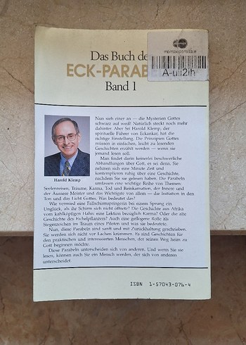 Das Buch der ECK-PARABELN Band 1 - Harold Klemp