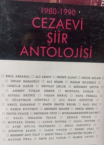 CEZAEVİ ŞİİR ANTOLOJİSİ  FEHMİ UZAL  HALİL İBRAHİM ÖZCAN 1.BASKI - Görsel 3