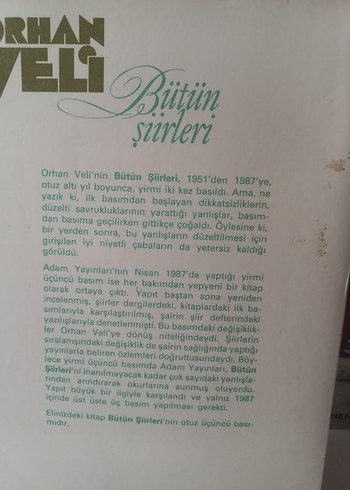 Orhan Veli Bütün Şiirleri - Görsel 2