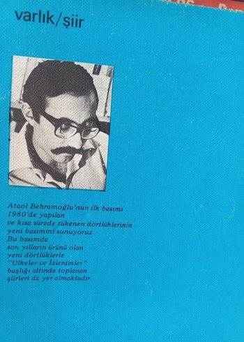 Ataol Behramoğlu - Dörtlükler - Görsel 2