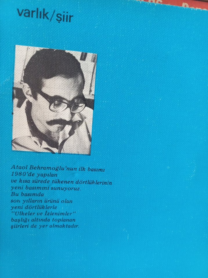 Ataol Behramoğlu - Dörtlükler - Görsel 2