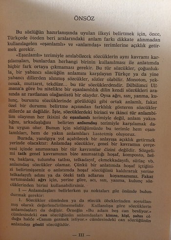 Anlamdaşlar Sözlüğü - Kemal Demiray - Görsel 2