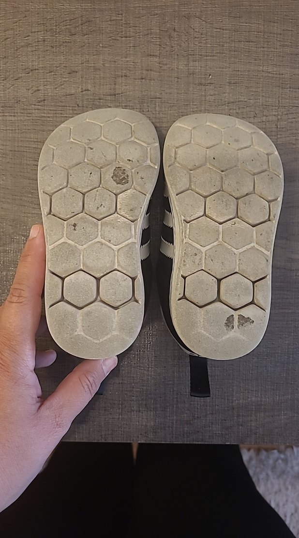 Erkek Çocuk Beyaz Siyah Sneaker - Görsel 5