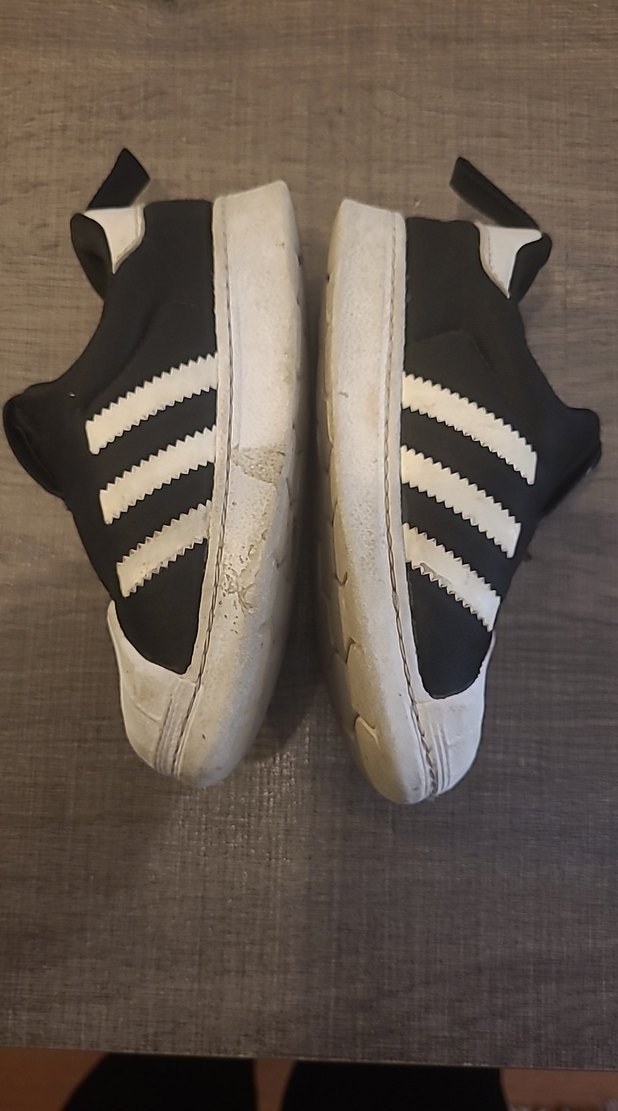 Erkek Çocuk Beyaz Siyah Sneaker - Görsel 3