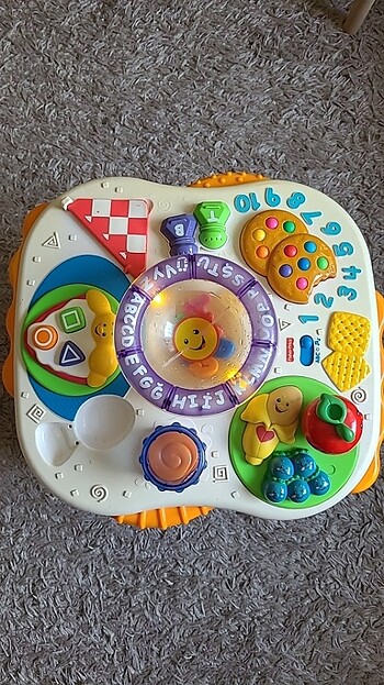 2 Ürün FISHER PRICE AKTİVİTE MASASI+ Fisher Price İnek Ksilofon