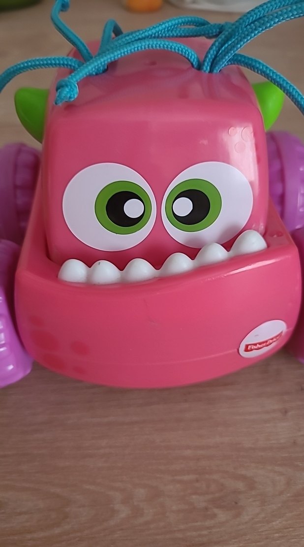 Renkli Pembe Bas gitsin Oyuncak Araba - Görsel 2