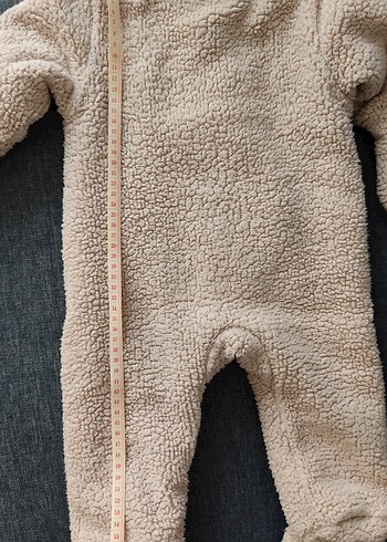 Peluş Ayıcık Kulaklı Tulum Mont - Görsel 6