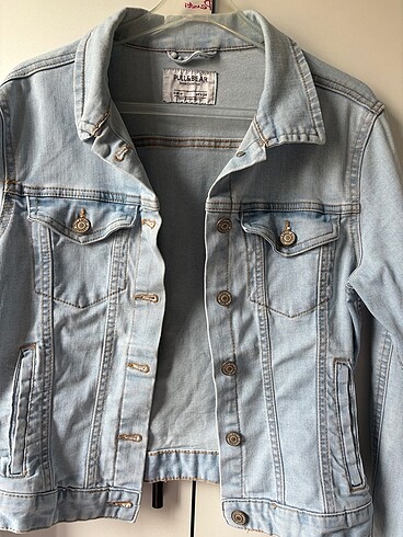 m Beden mavi Renk Pull&Bear Kot Ceket