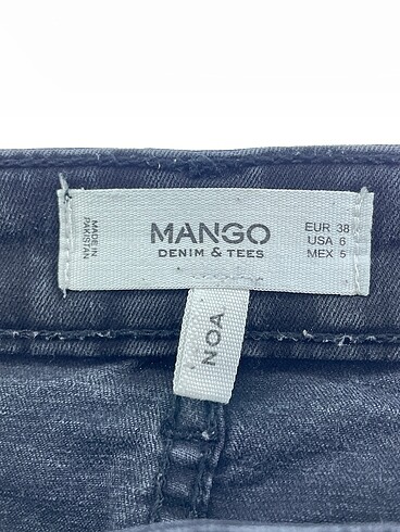 36 Beden siyah Renk Mango Jean / Kot %70 İndirimli.