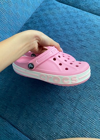 36 Beden Crocs Şeker Pembesi Kadın Terlik