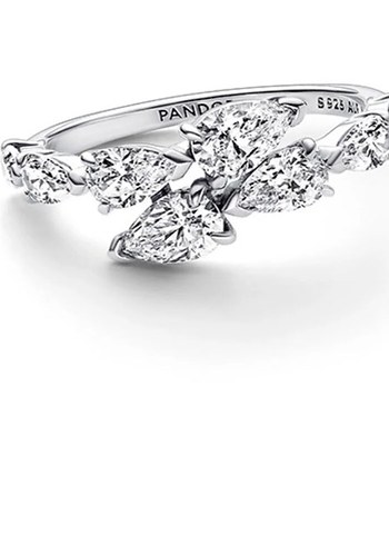 Işıltılı Kesişimli Gövdeli Yüzük- Pandora - Görsel 2