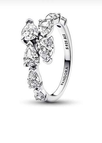 Işıltılı Kesişimli Gövdeli Yüzük- Pandora - Görsel 3