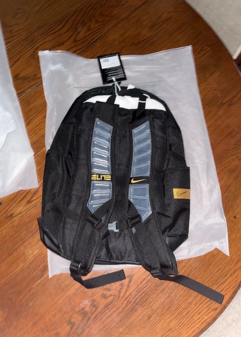 Nike elit v1 Siyah Fermuarlı Erkek Sırt Çantası - Görsel 2