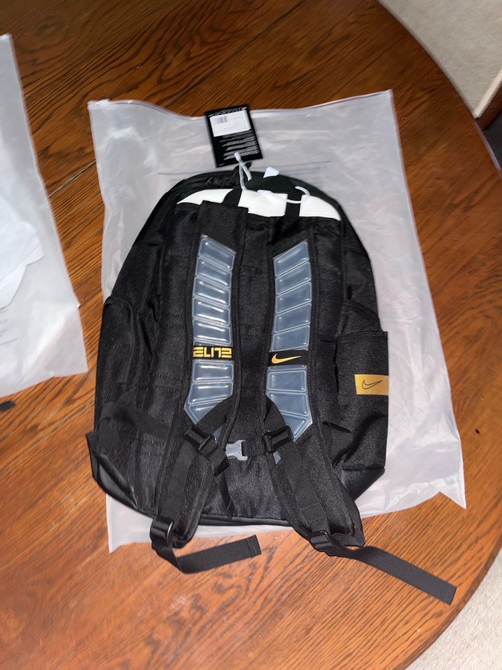 Nike elit v1 Siyah Fermuarlı Erkek Sırt Çantası - Görsel 2
