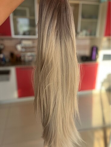 ÇOK DOĞAL TÜL PERUK - Görsel 5