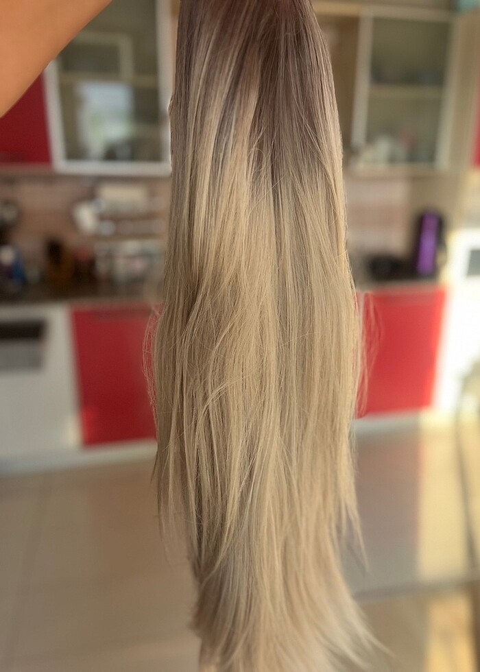 ÇOK DOĞAL TÜL PERUK - Görsel 5