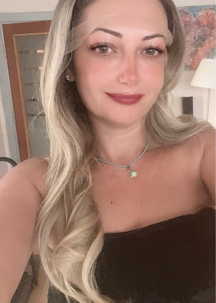 Her Yöne ayrılır toplanır tül peruk - Görsel 2