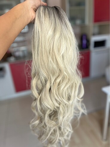 Ithal tül peruk - Görsel 5