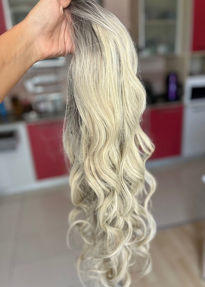 Ithal tül peruk - Görsel 4