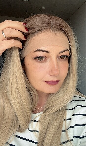 HER YÖNE AYRILAN TÜL PERUK - Görsel 3