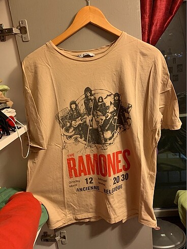 ramones baskili oversize tshirt