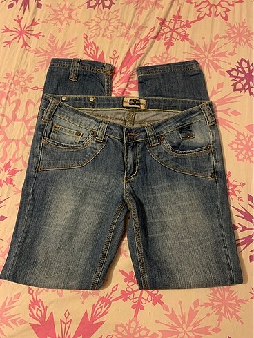 Killstar vintage boru paca dusuk bel y2k jean