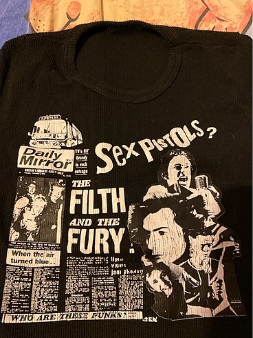 American Vintage sex pistols crop