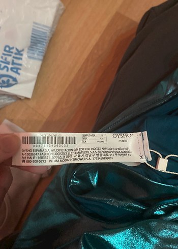 Parlak Turkuaz Askılı Drapeli Mayo - Görsel 3