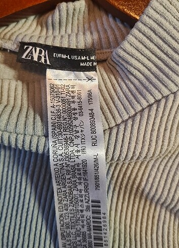 Zara Tek kollu bluz