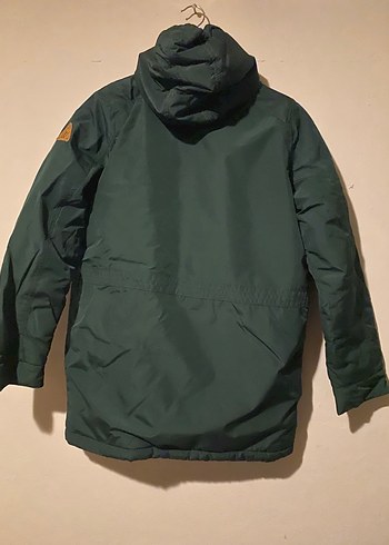 Kemerli Midi Yeşil çocuk  Mont 11-12 yaş için uygundur - Görsel 2
