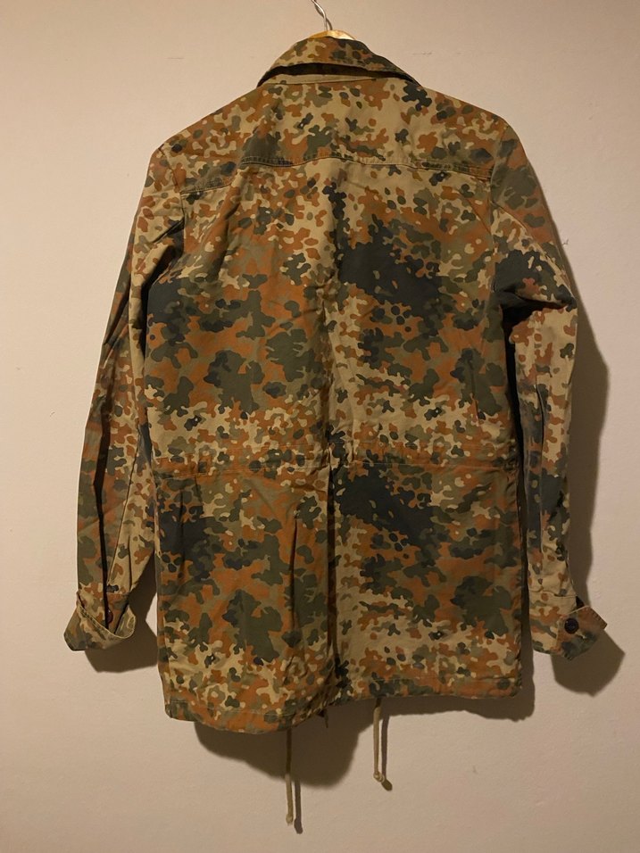 ASOS marka Vintage Erkek  Kamuflaj Düğmeli Ceket - Görsel 2