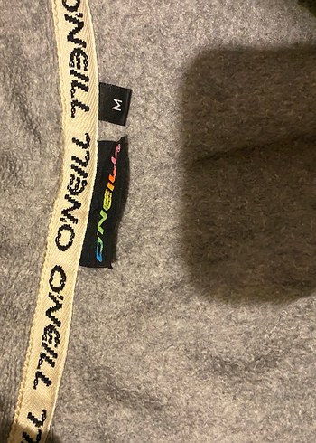 ONEILL AMERİKAN VİNTAGE  Gri Desenli Fermuarlı Erkek Sweatshirt - Görsel 3