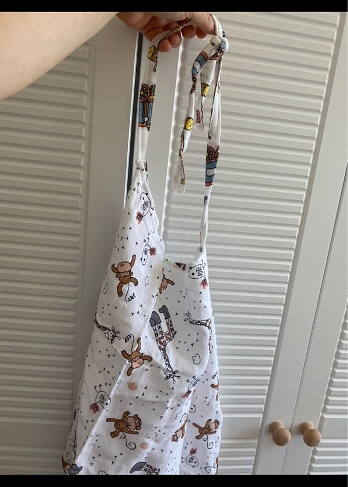 Müslin Emzirme örtüsü - Görsel 3