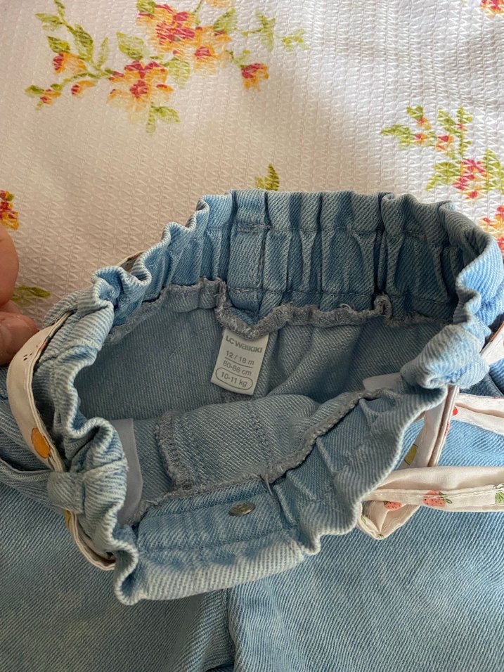 Bebek Kot Şort - Görsel 4