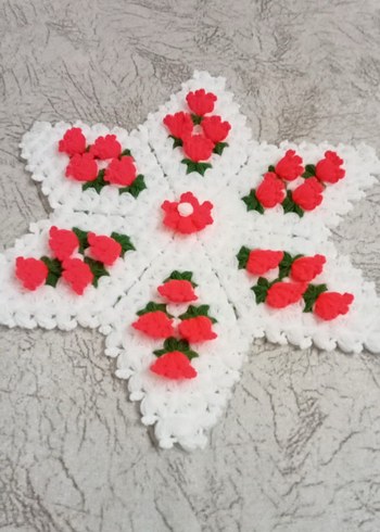 Renkli Nakışlı çeyizlik lif - Görsel 3