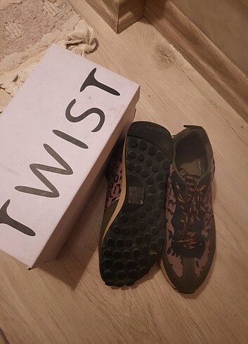 38 Beden yeşil Renk Twist snaker
