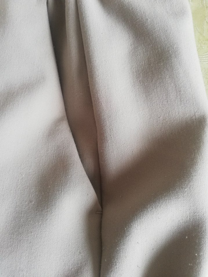 Bej Kumaş Kadın Pantolon - Görsel 5