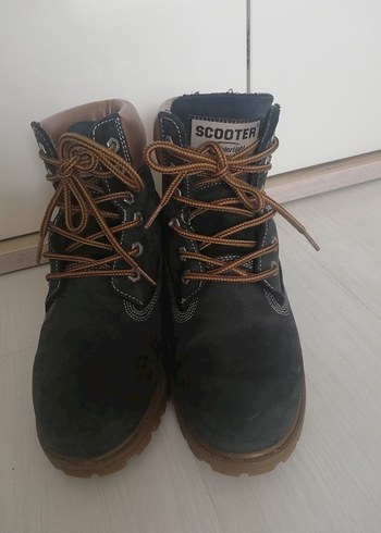 Scooter lacivert kadın Bot - Görsel 2