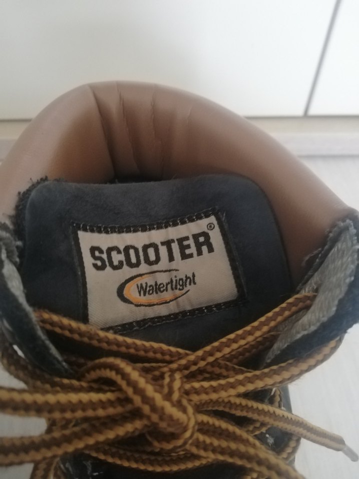 Scooter lacivert kadın Bot - Görsel 3