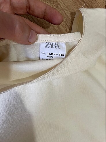 11-12 Yaş Beden Zara marka kız çocuk bade