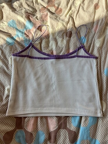 H&M H&M Aaskılı Crop Üst
