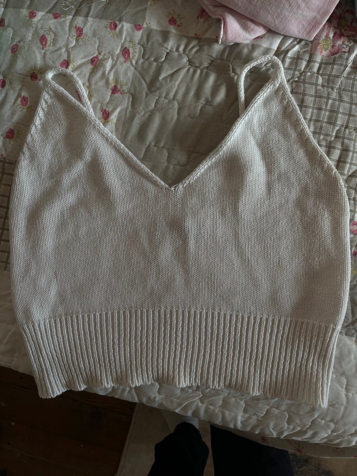 V Yaka Örme Kadın Süveter - Görsel 3